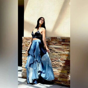 TOV | Denim  Damsel Skirt